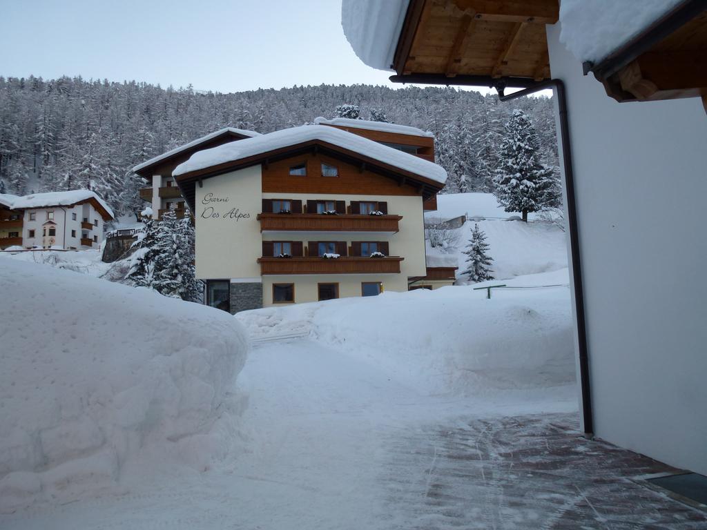 ホテル Garni Des Alpes ソルダ エクステリア 写真